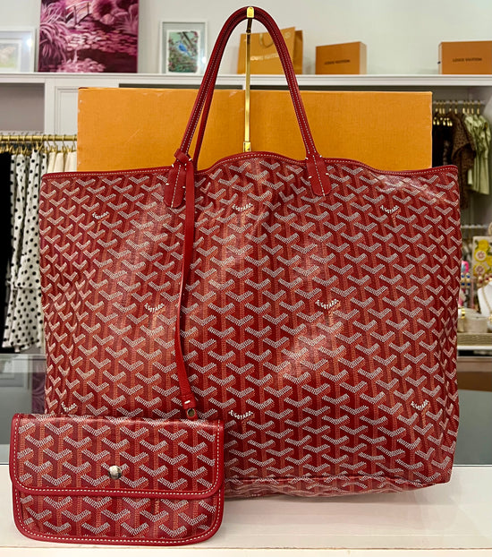 Goyard St. Louis GM Red