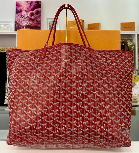 Goyard St. Louis GM Red