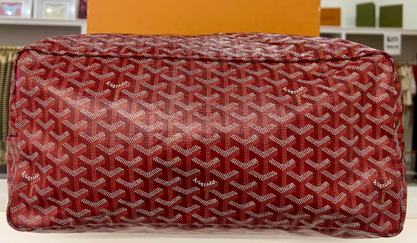 Goyard St. Louis GM Red