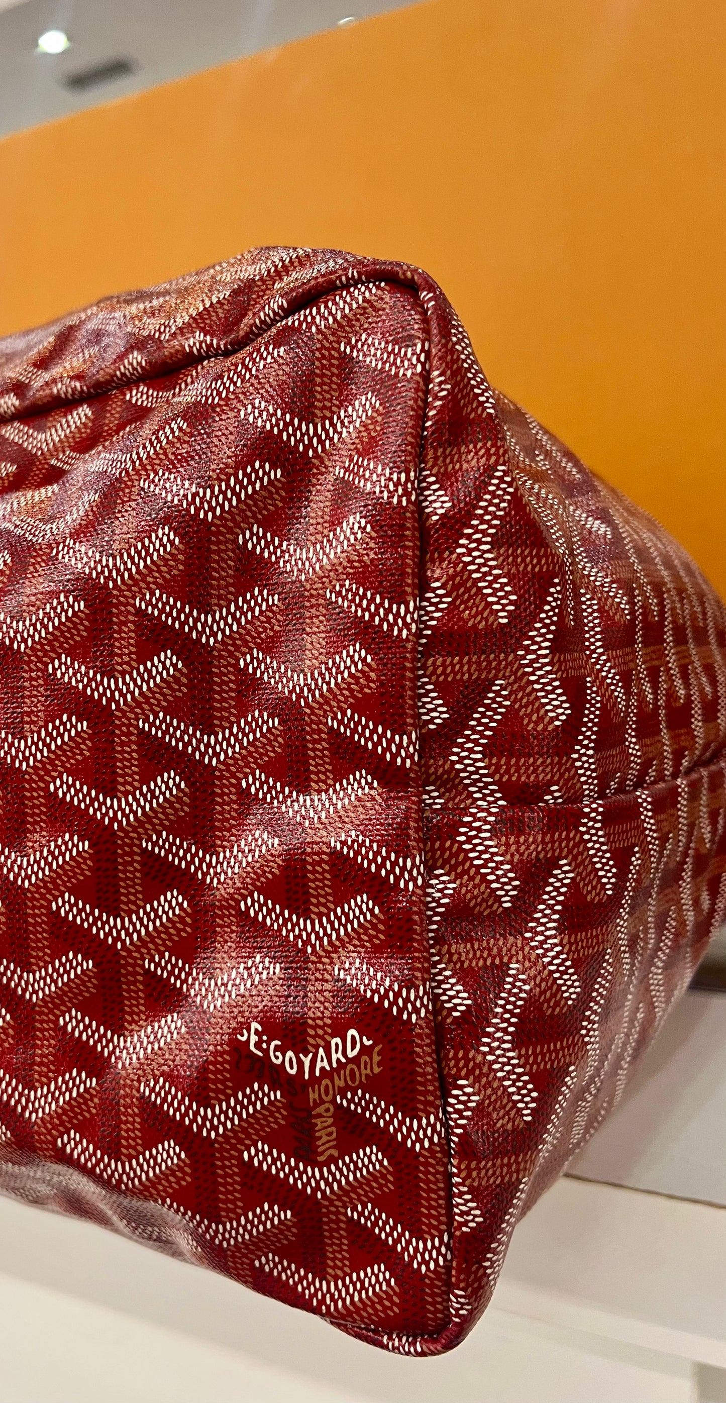 Goyard St. Louis GM Red
