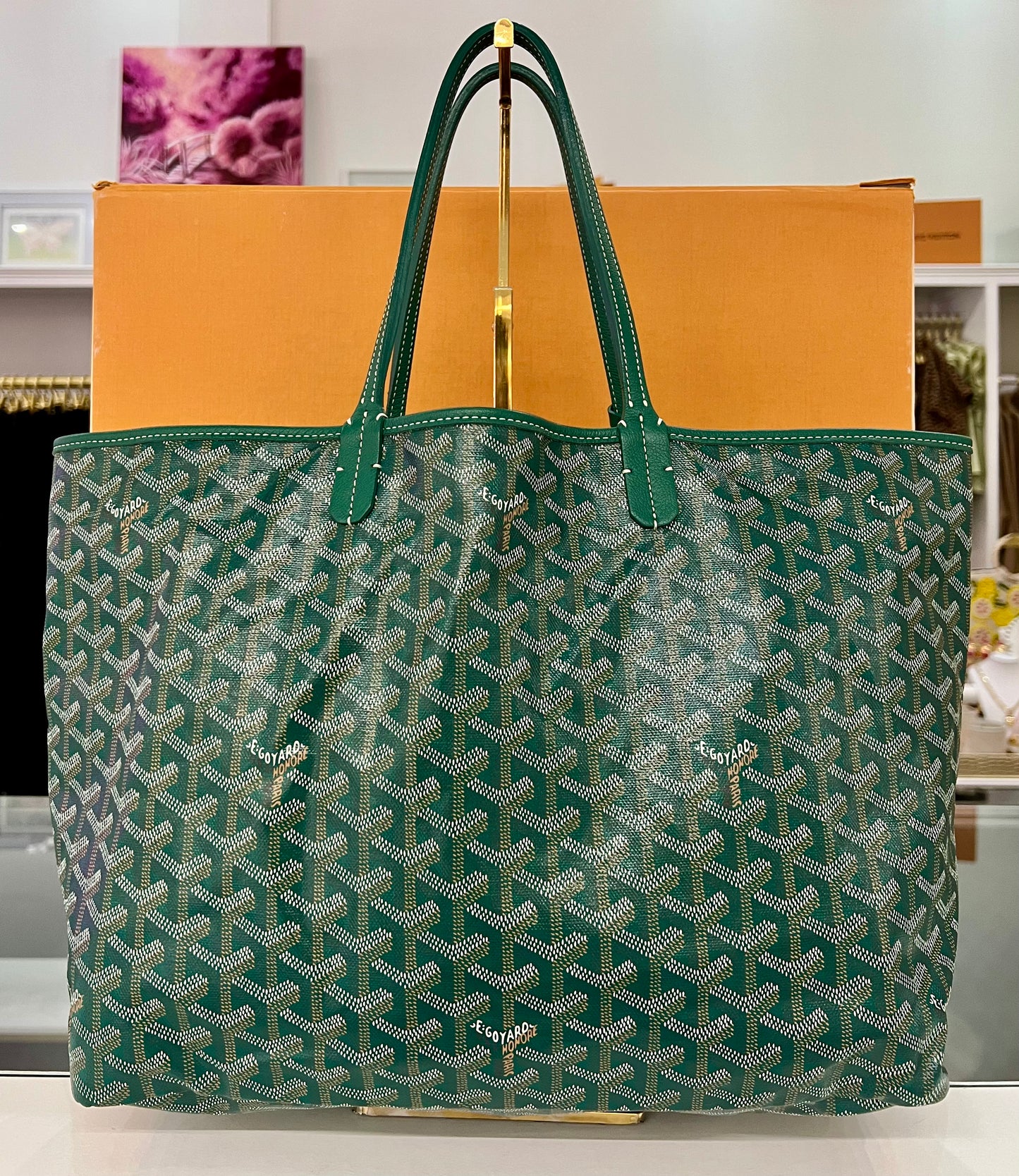 Goyard St. Louis GM Green