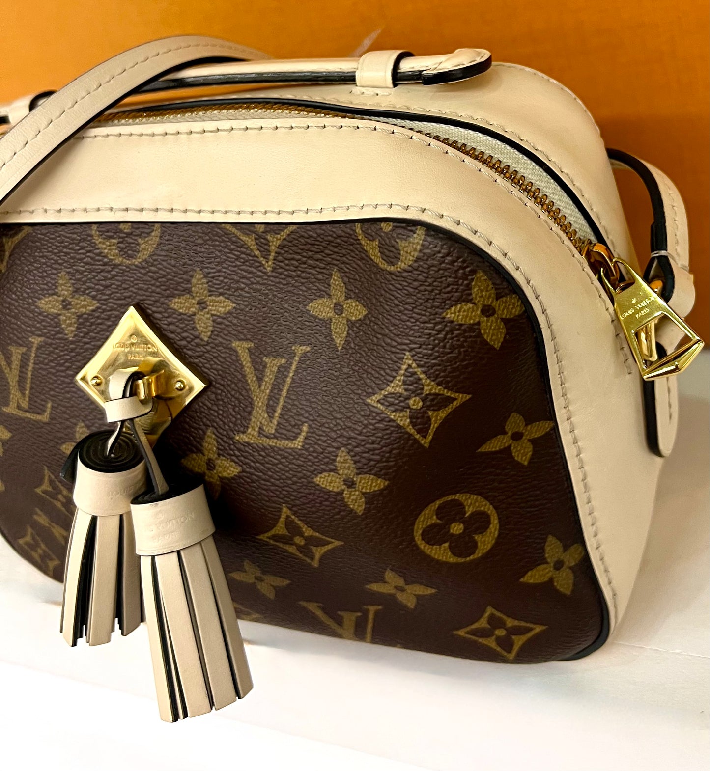 Saintogne Monogram/Cream