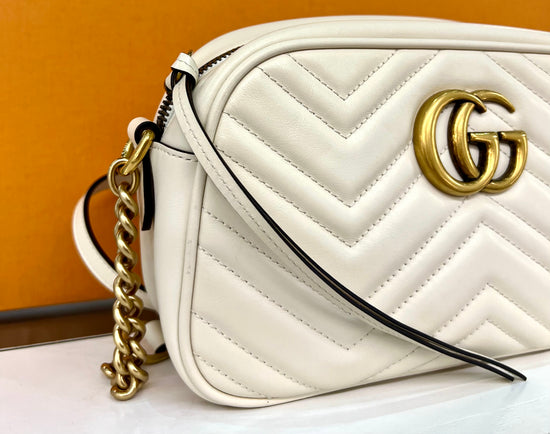 Gucci Camera Bag Cream Small