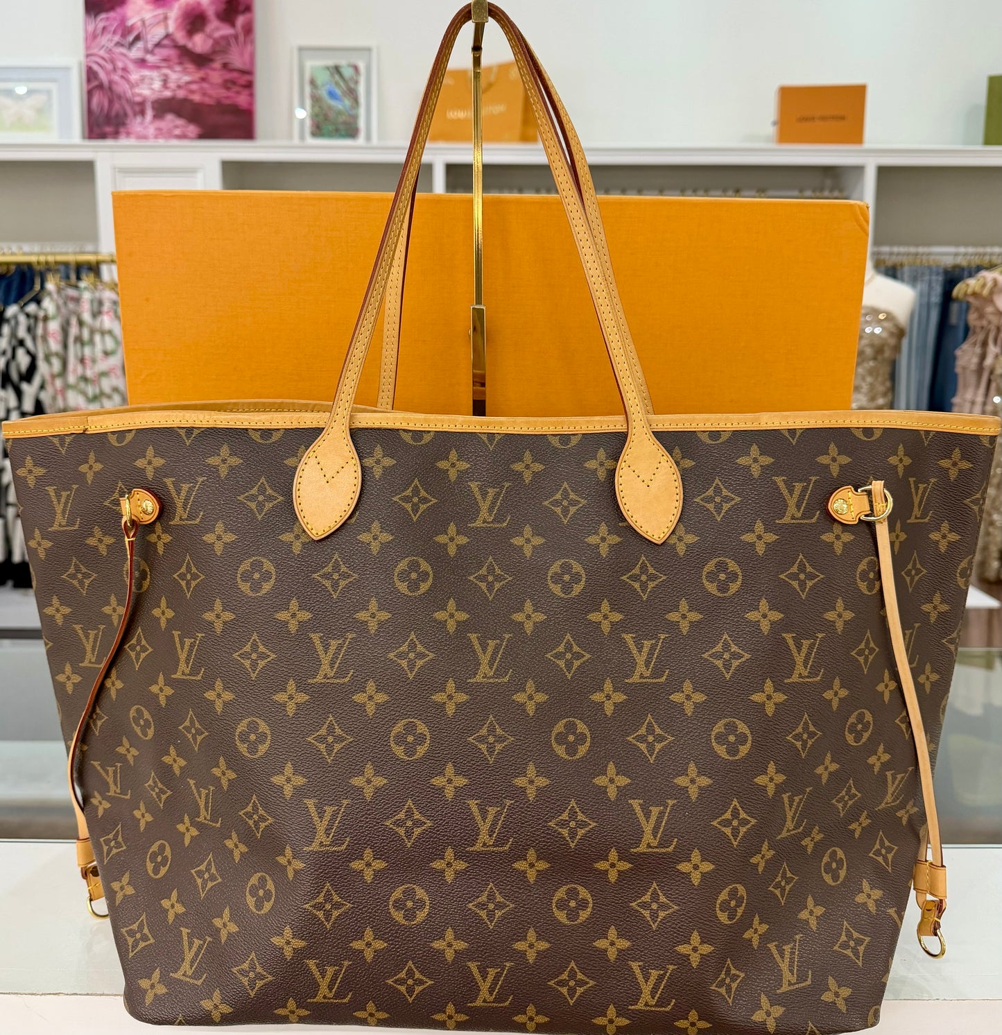 Neverfull GM Monogram/Tan