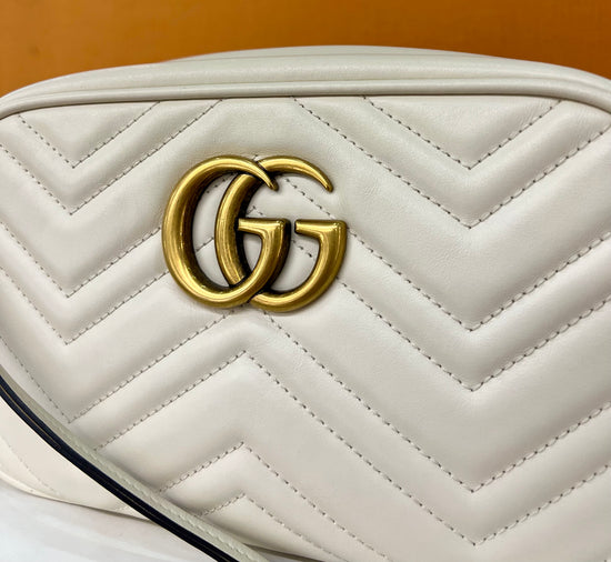 Gucci Camera Bag Cream Small