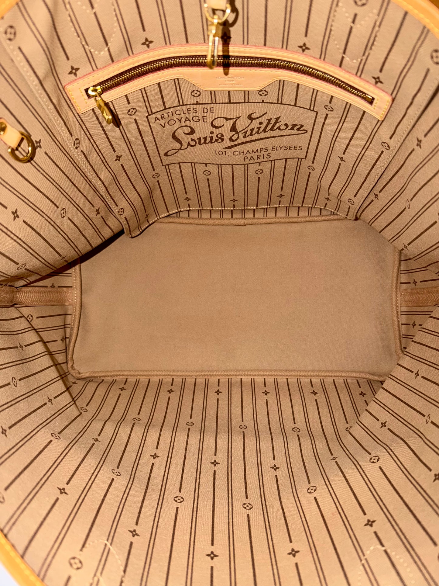 Neverfull GM Monogram/Tan