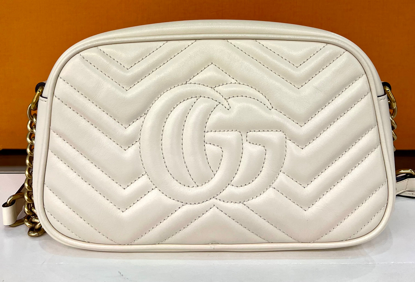 Gucci Camera Bag Cream Small