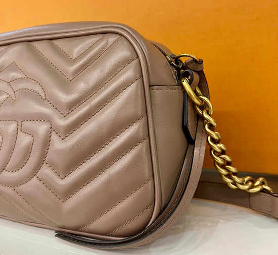 Gucci Camera Bag Nude Small