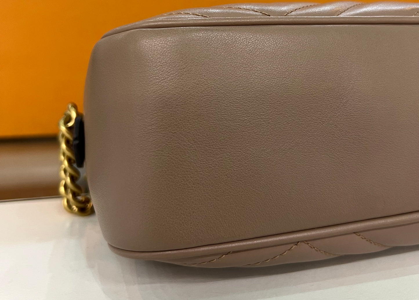 Gucci Camera Bag Nude Small