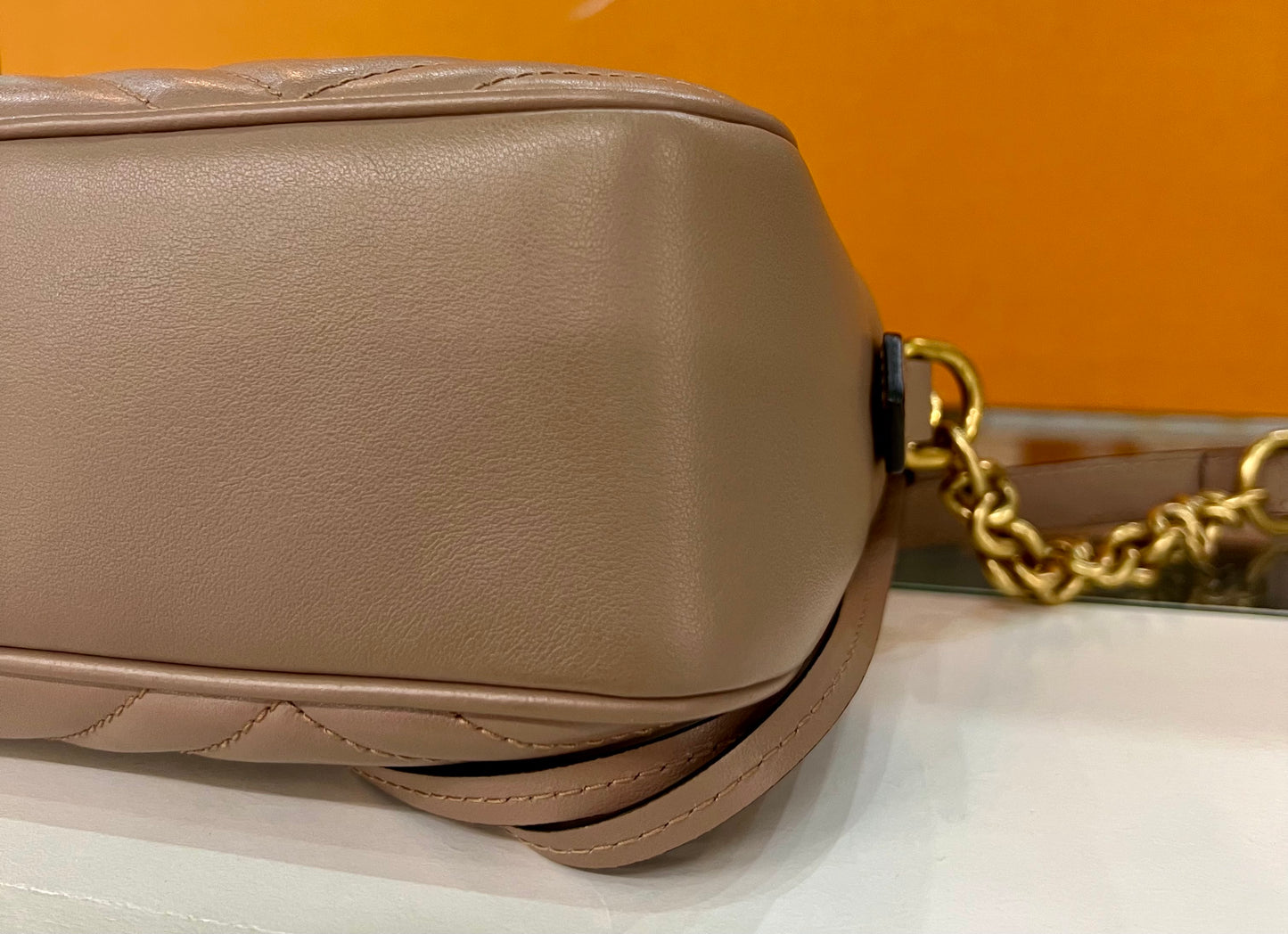 Gucci Camera Bag Nude Small