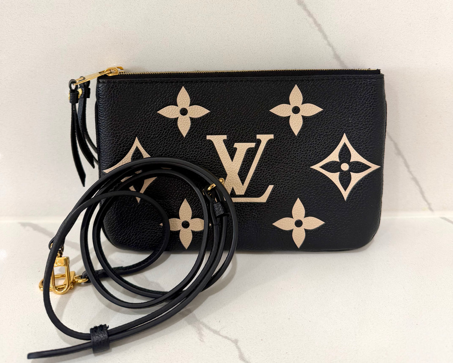 Double Zip Pochette