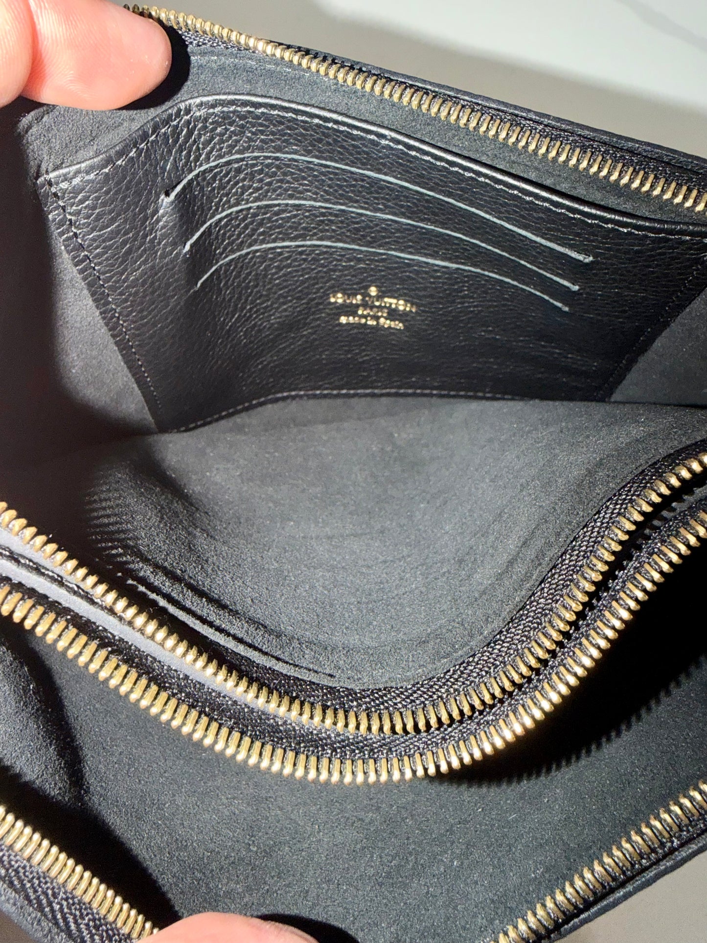 Double Zip Pochette