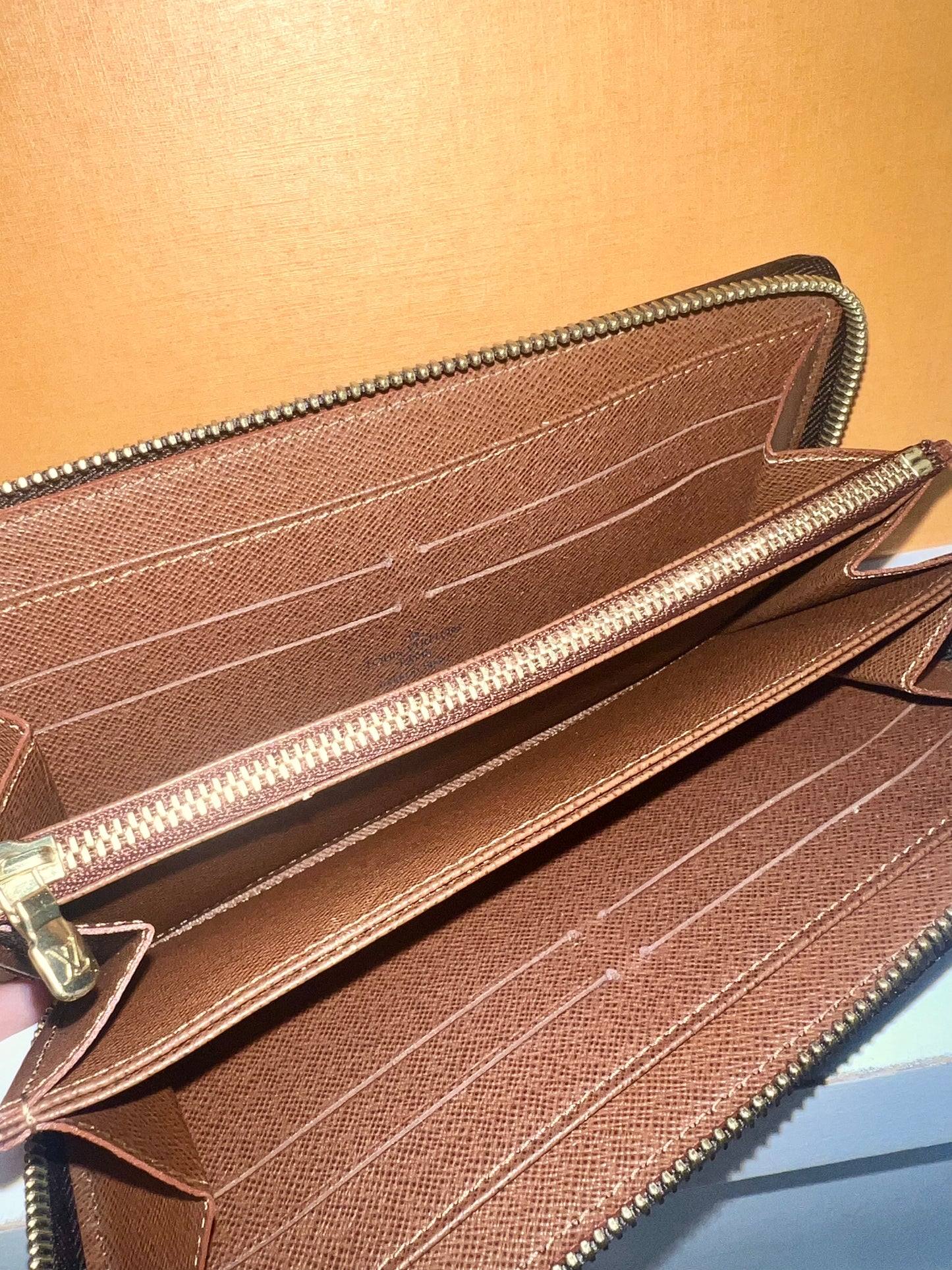 Zippy Wallet Monogram