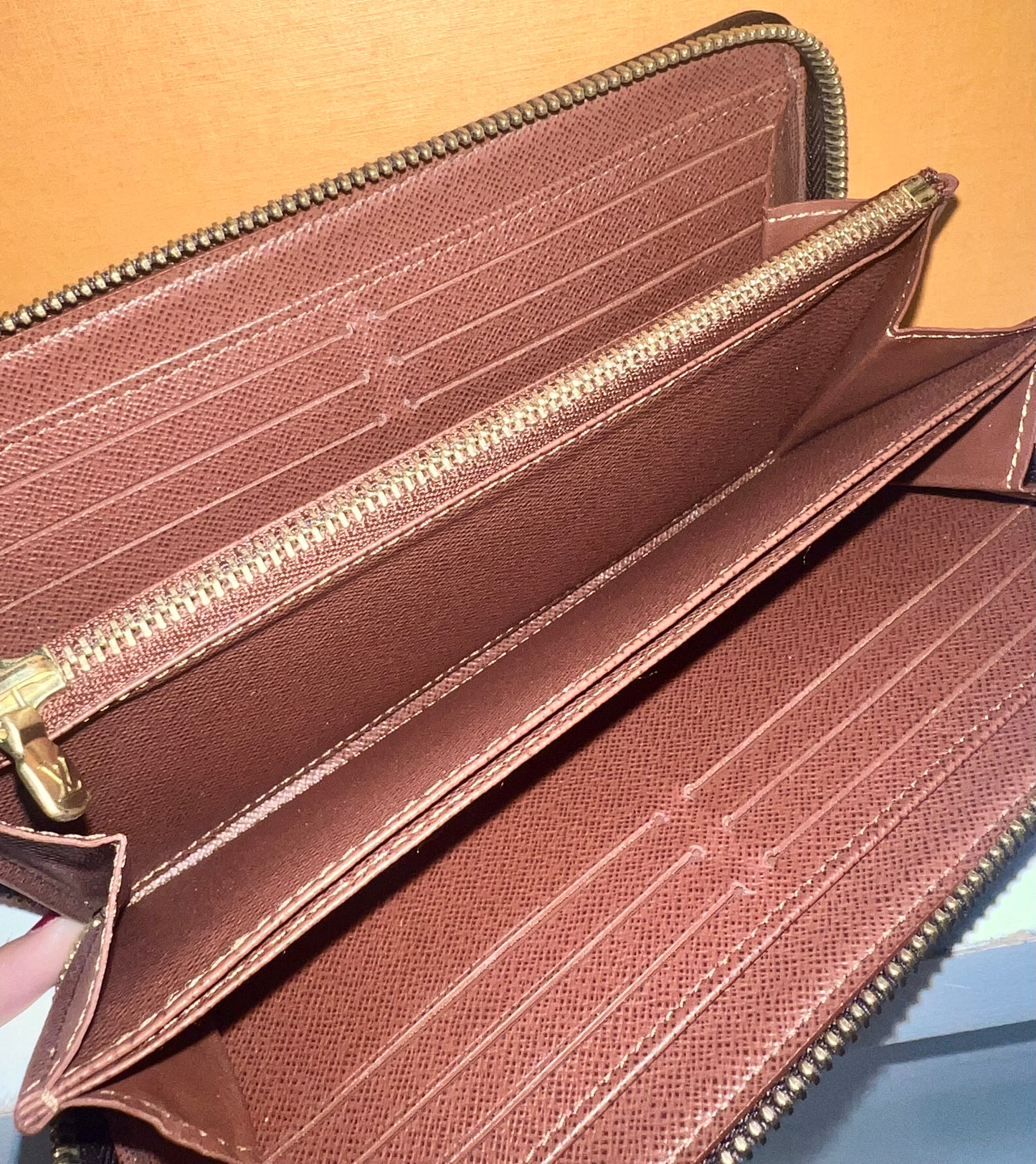 Zippy Wallet Monogram