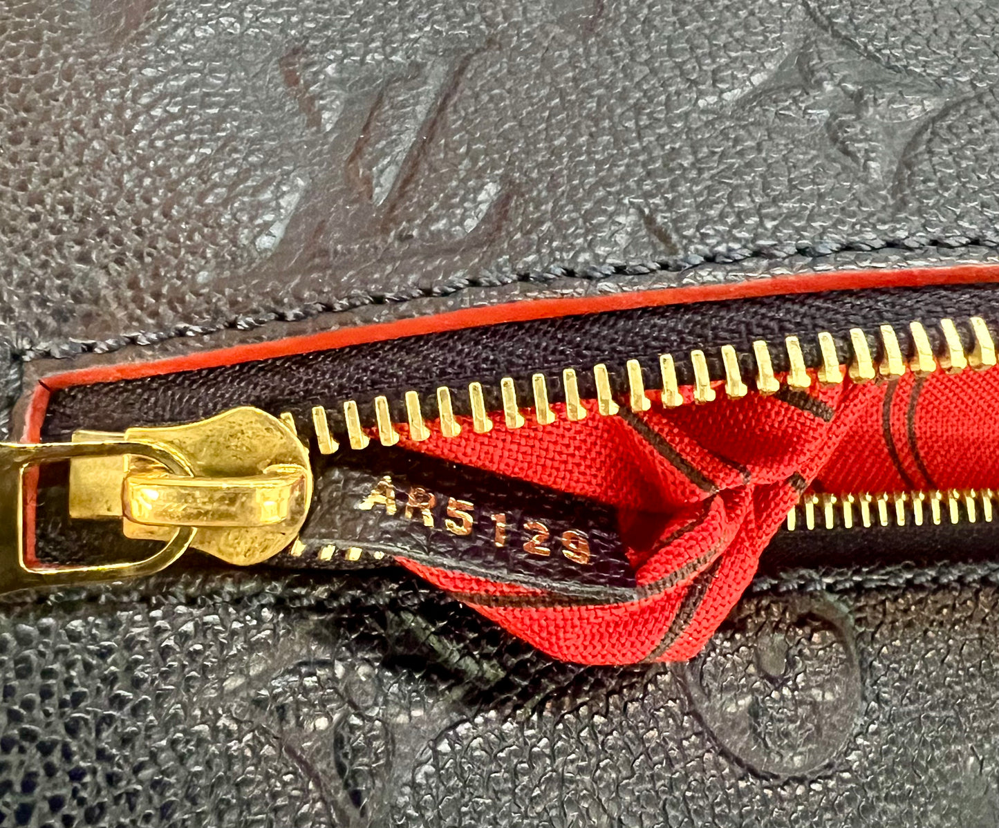 Metis Pochette Navy Empreinte