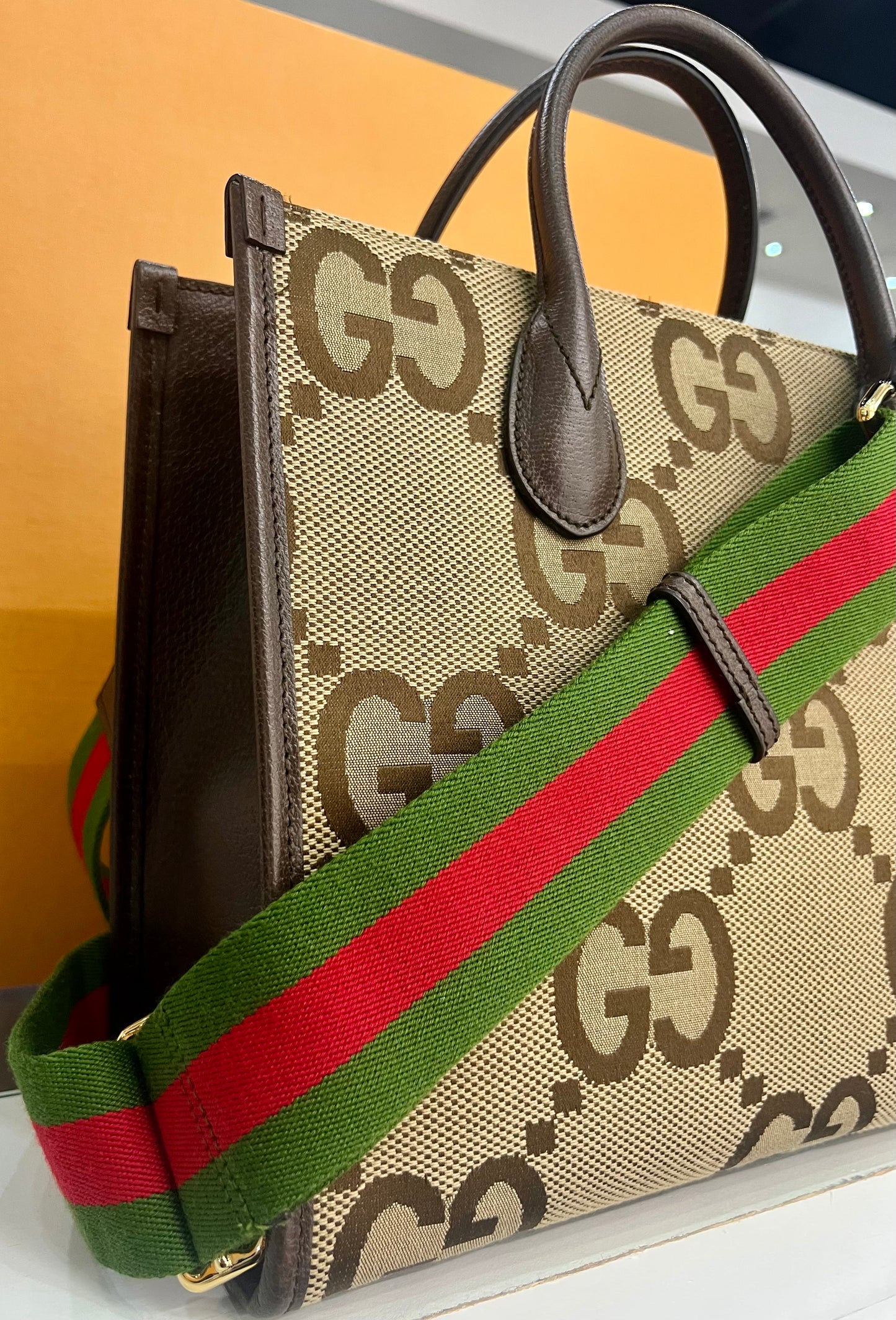 Gucci Web Tote Small