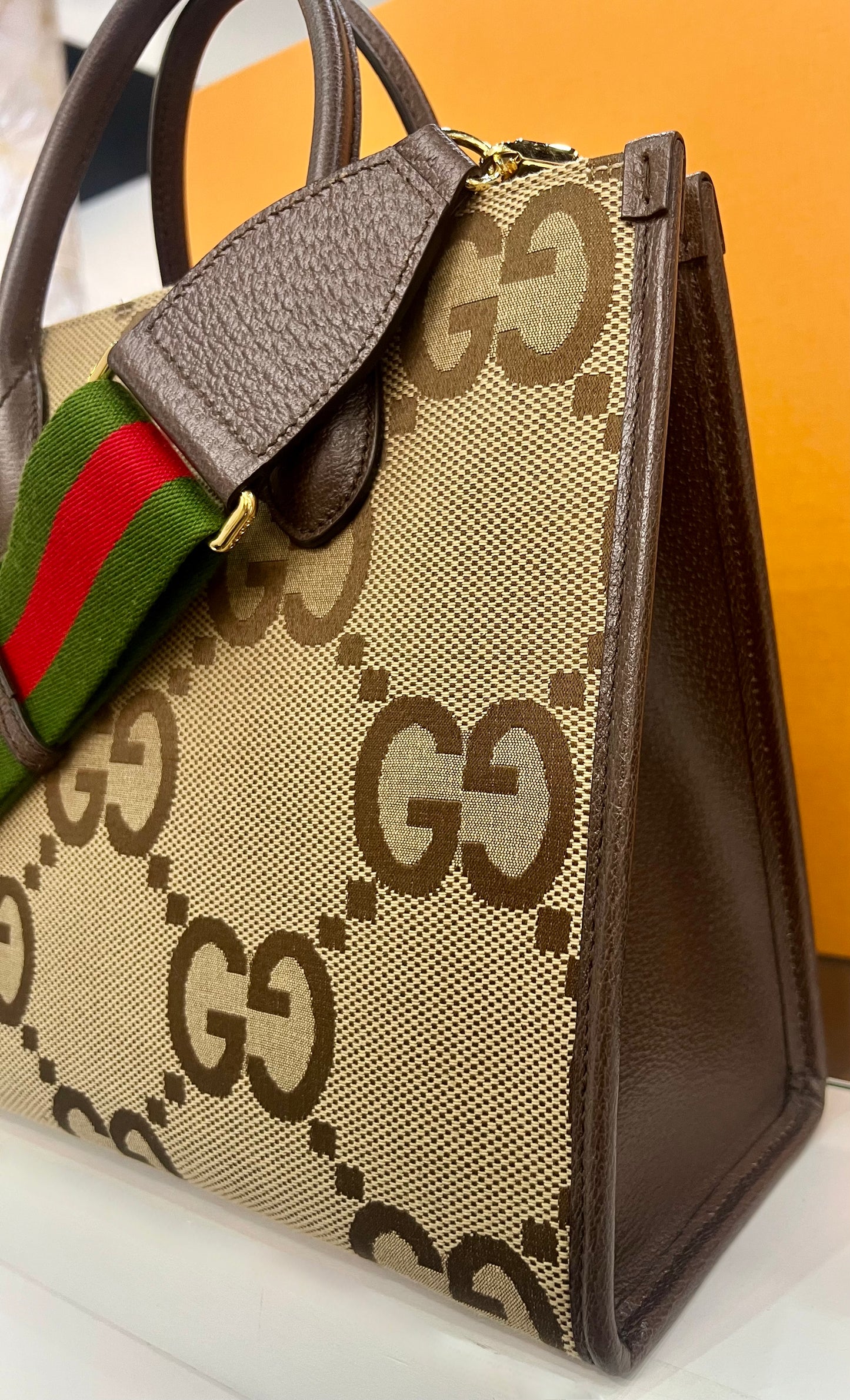 Gucci Web Tote Small