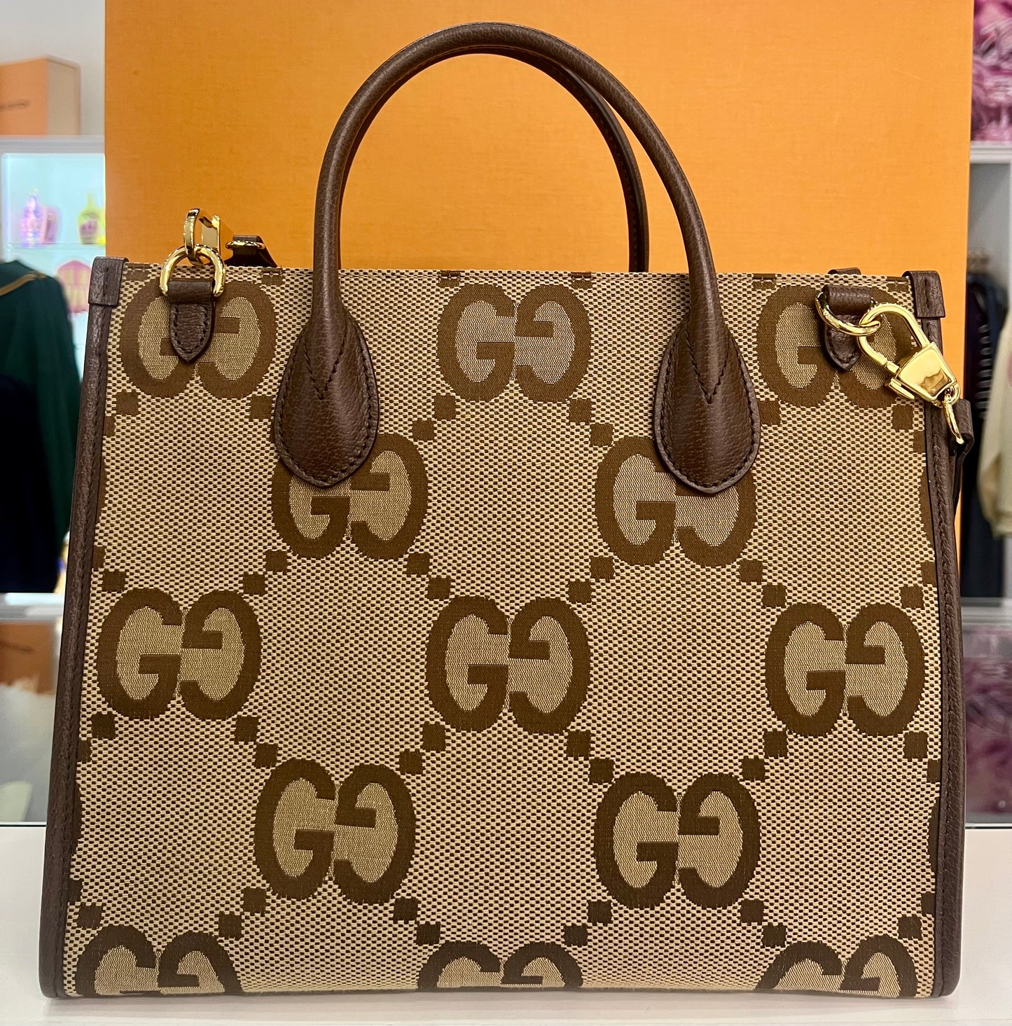 Gucci Web Tote Small