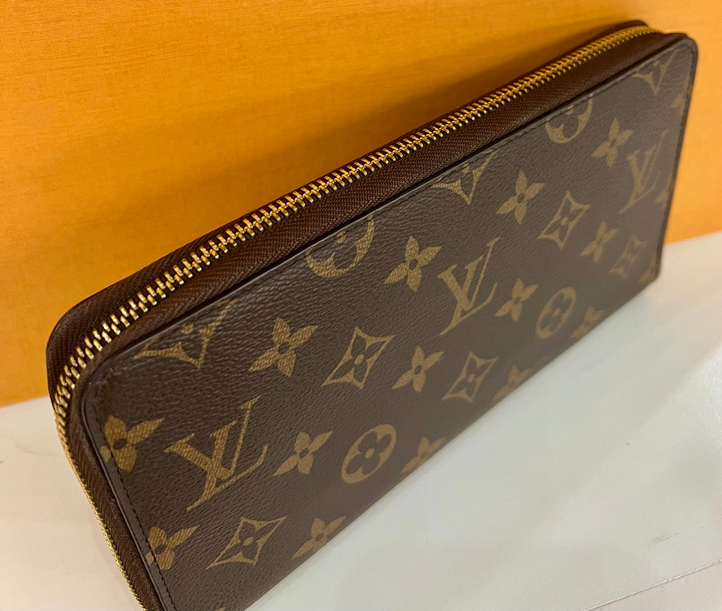 Zippy Organizer Wallet Monogram