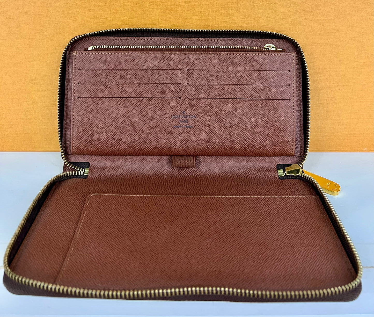 Zippy Organizer Wallet Monogram