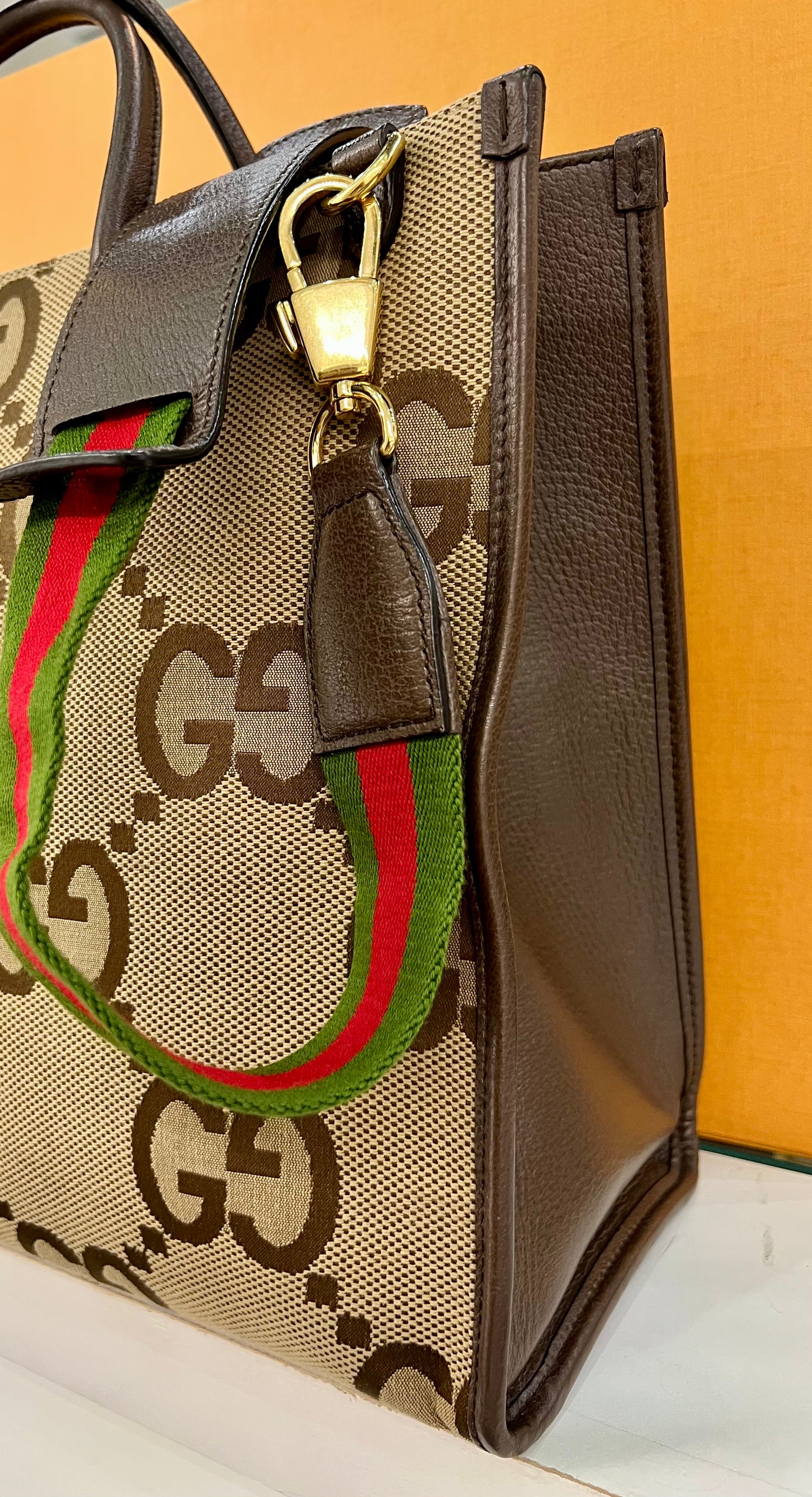 Gucci Web Tote Large
