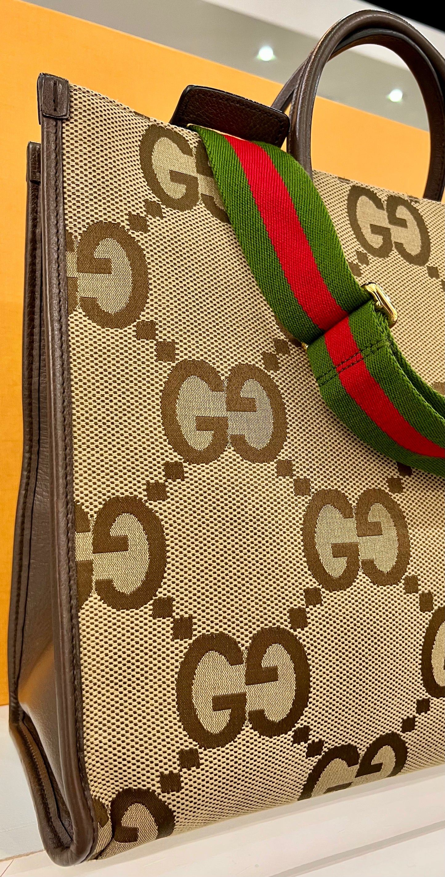 Gucci Web Tote Large