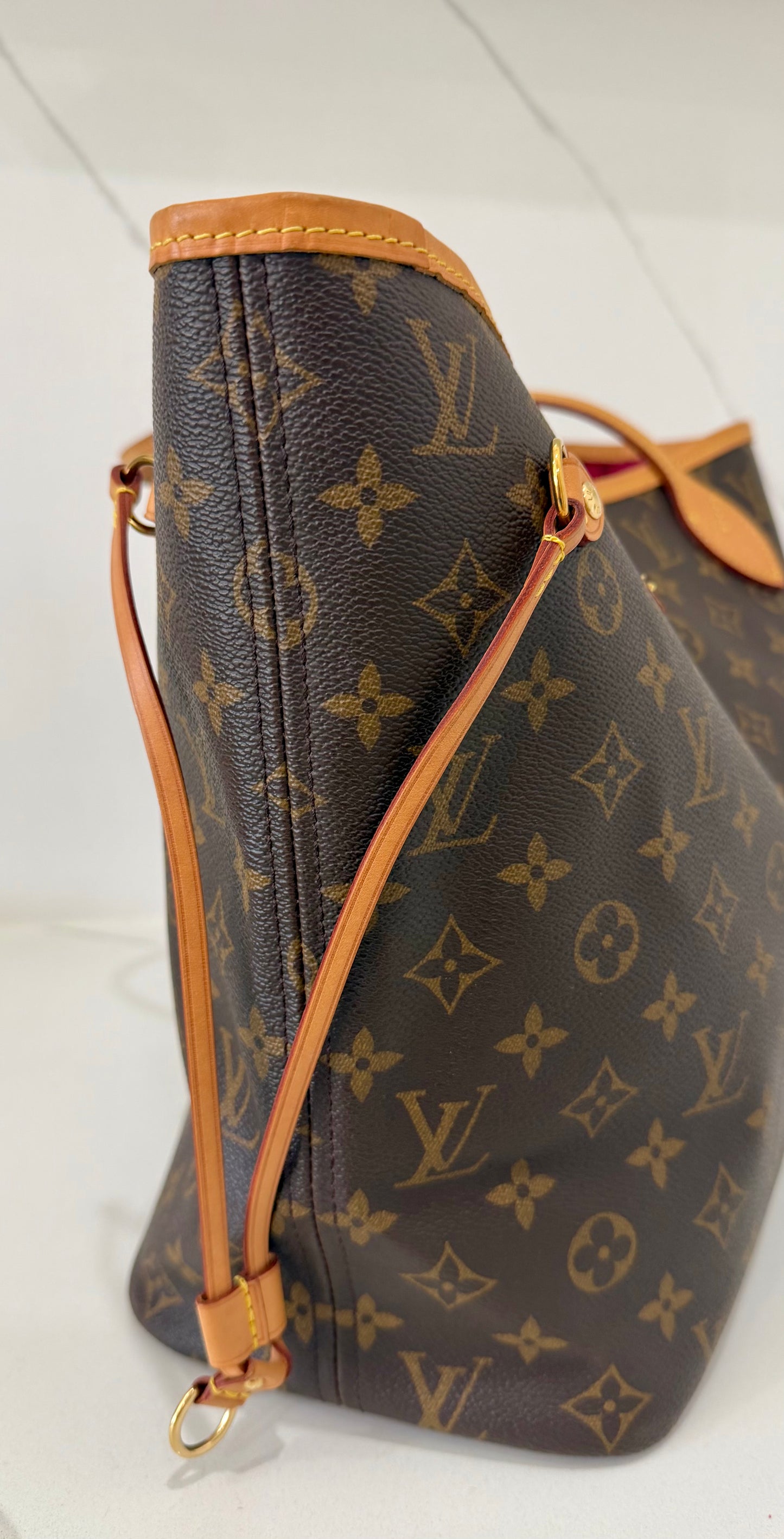 Neverfull MM Monogram/Pink