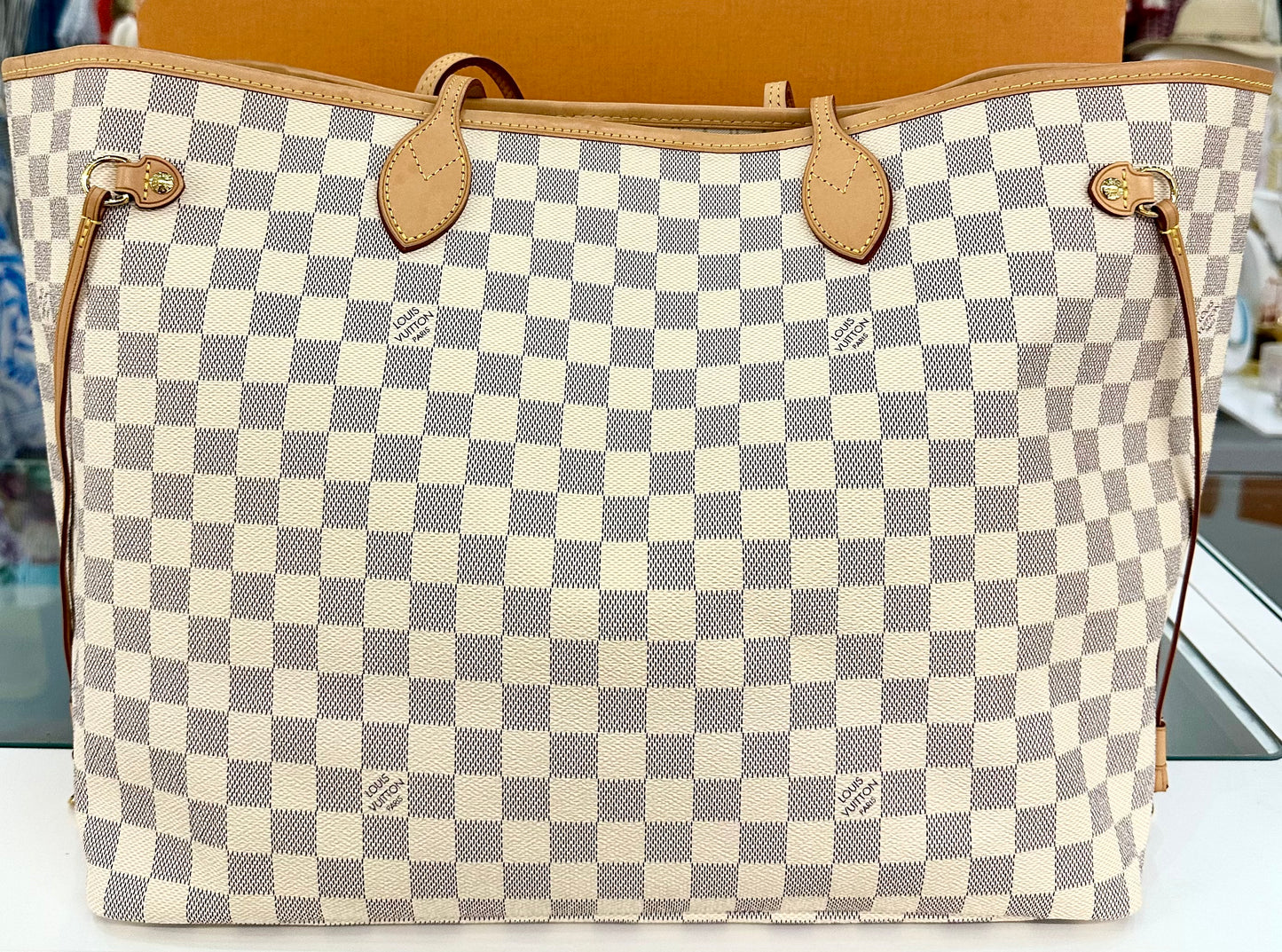 Neverfull GM Damier Azur