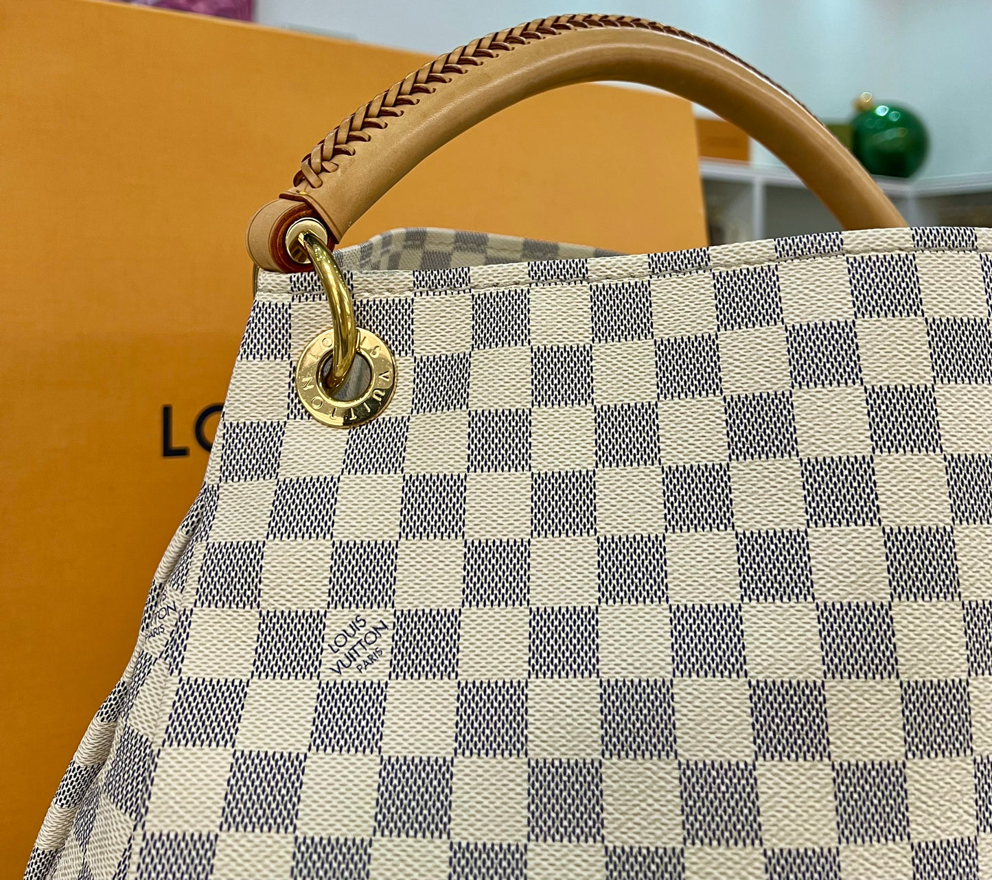 Artsy MM Damier Azur
