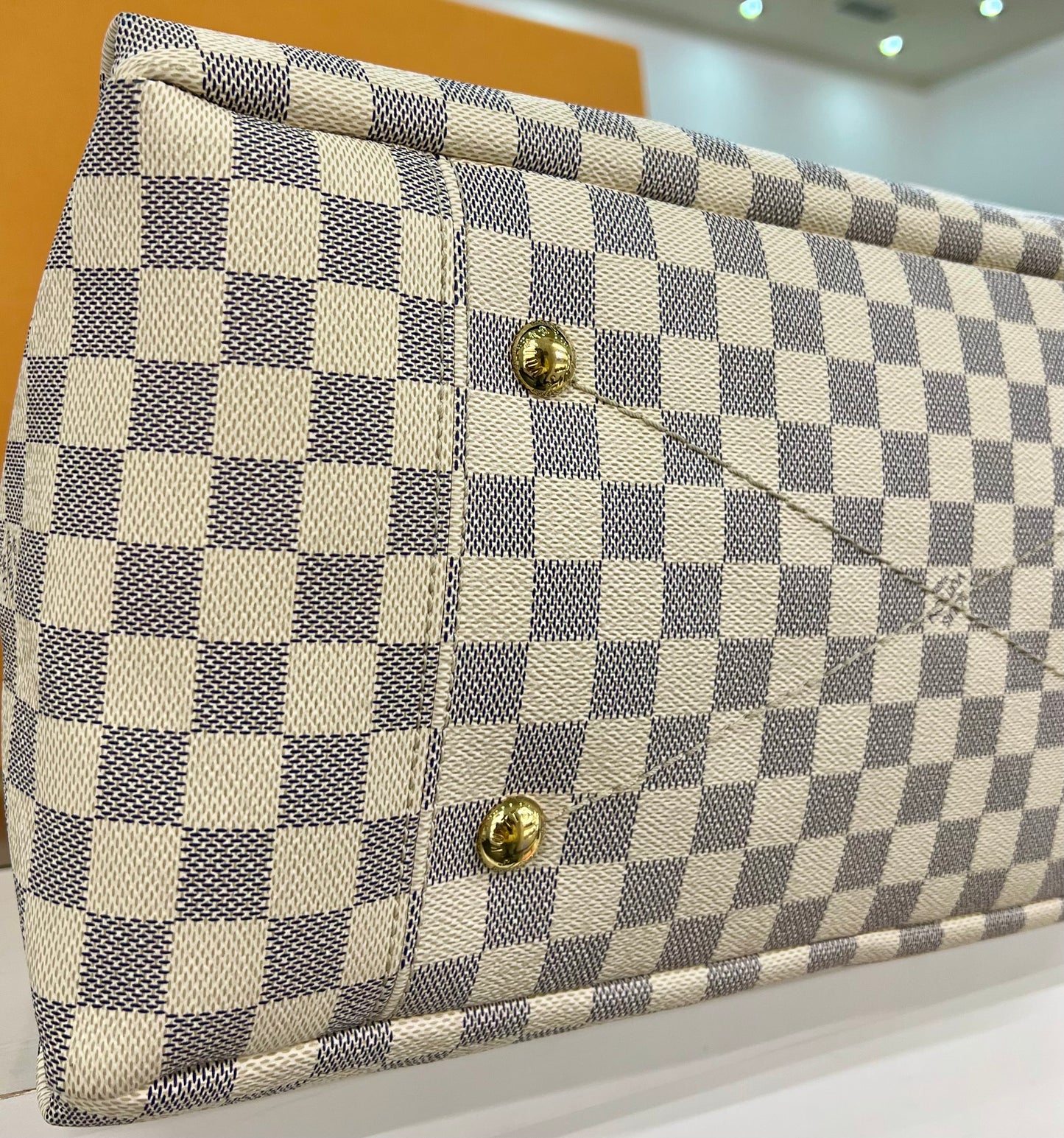 Artsy MM Damier Azur