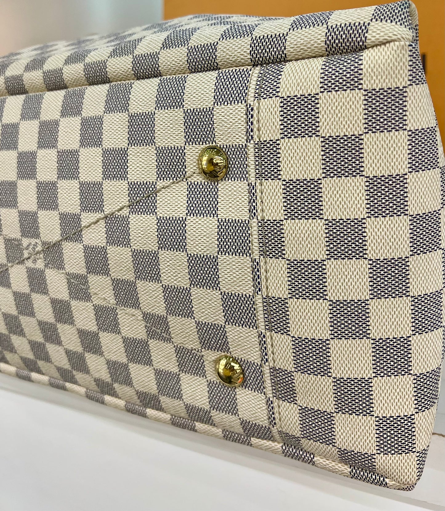 Artsy MM Damier Azur