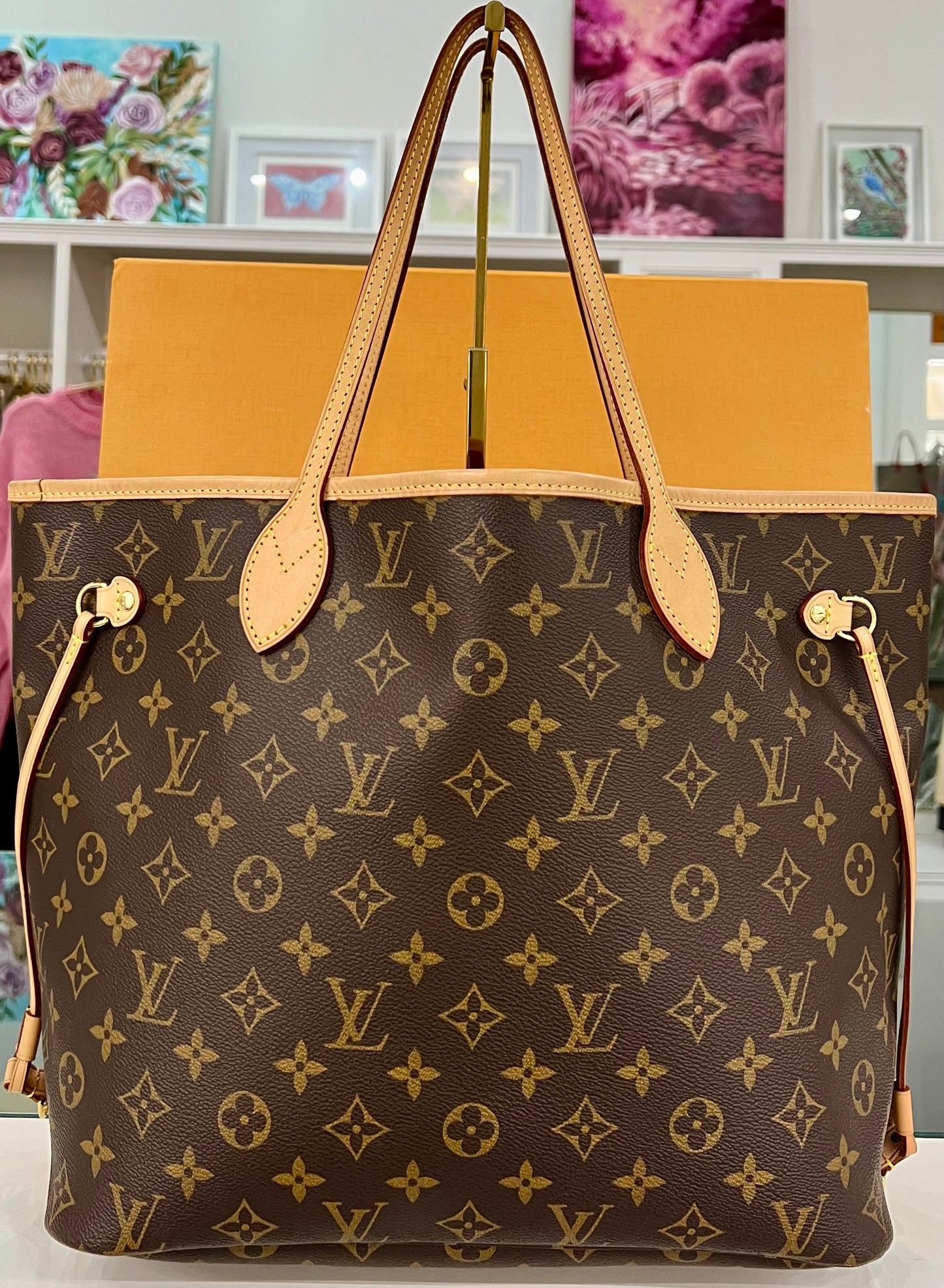 Neverfull MM Monogram/Red