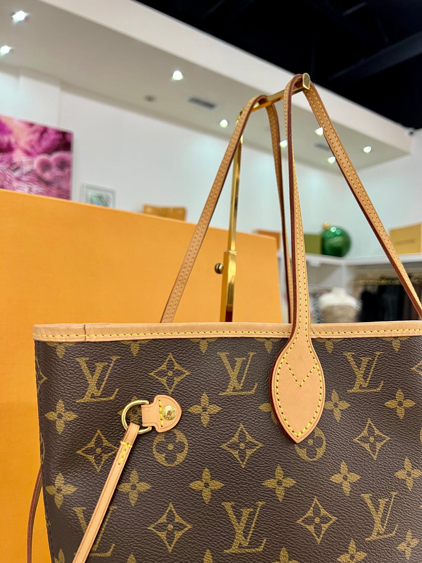 Neverfull MM Monogram/Red