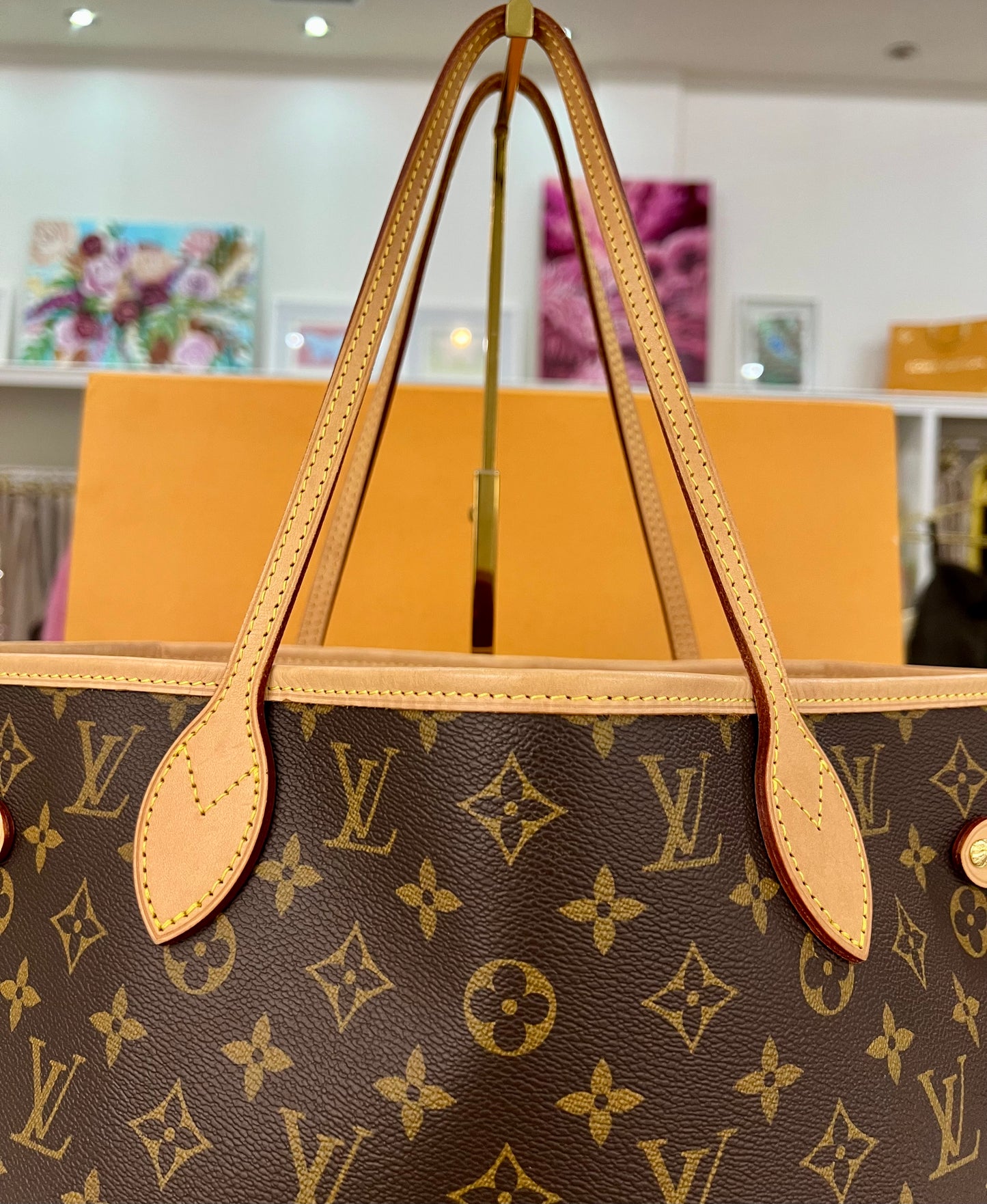 Neverfull MM Monogram/Red