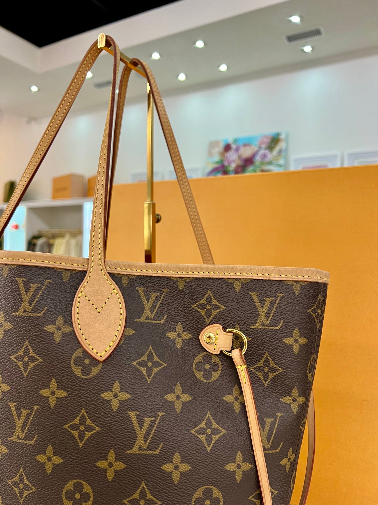 Neverfull MM Monogram/Red