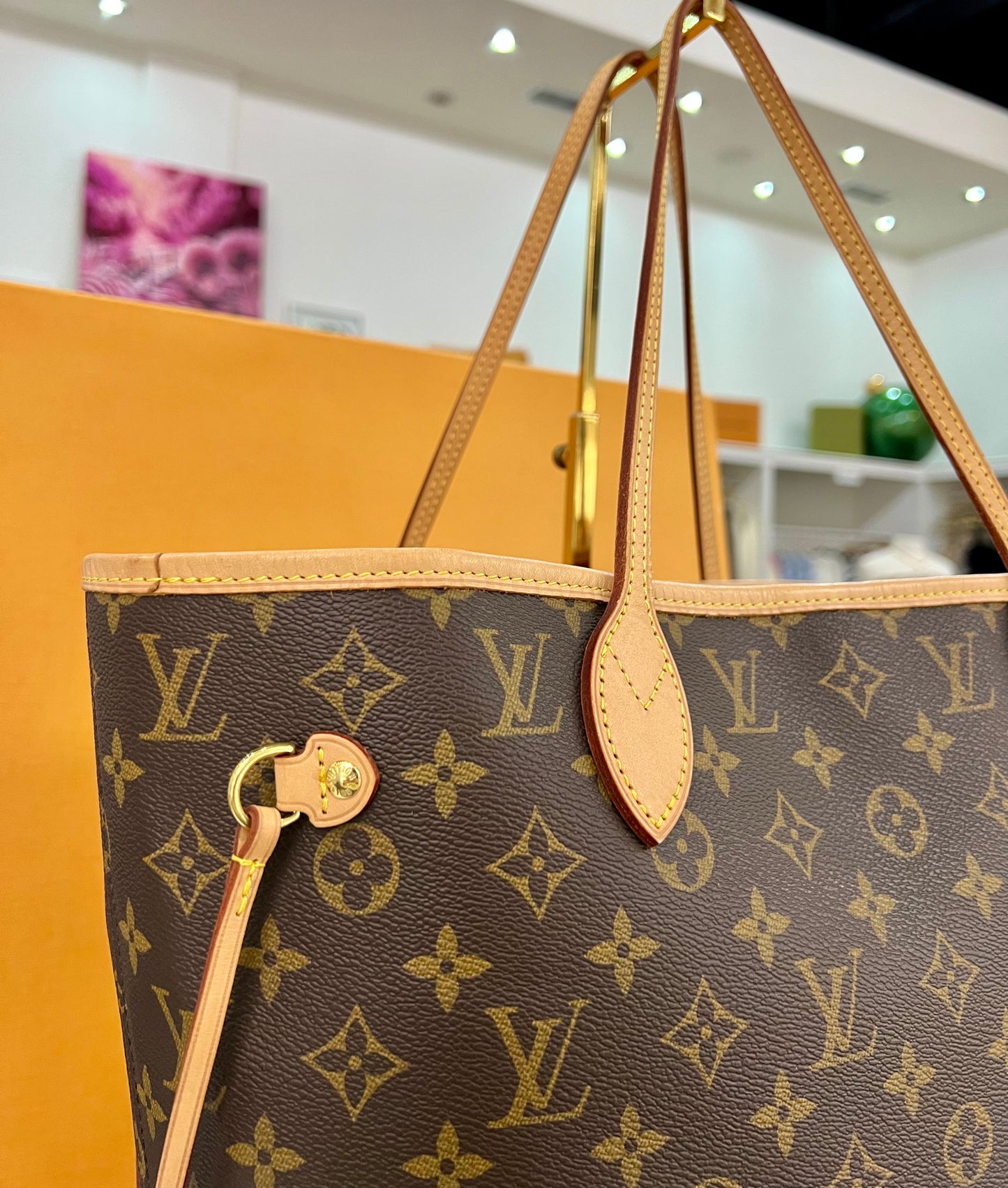 Neverfull MM Monogram/Red