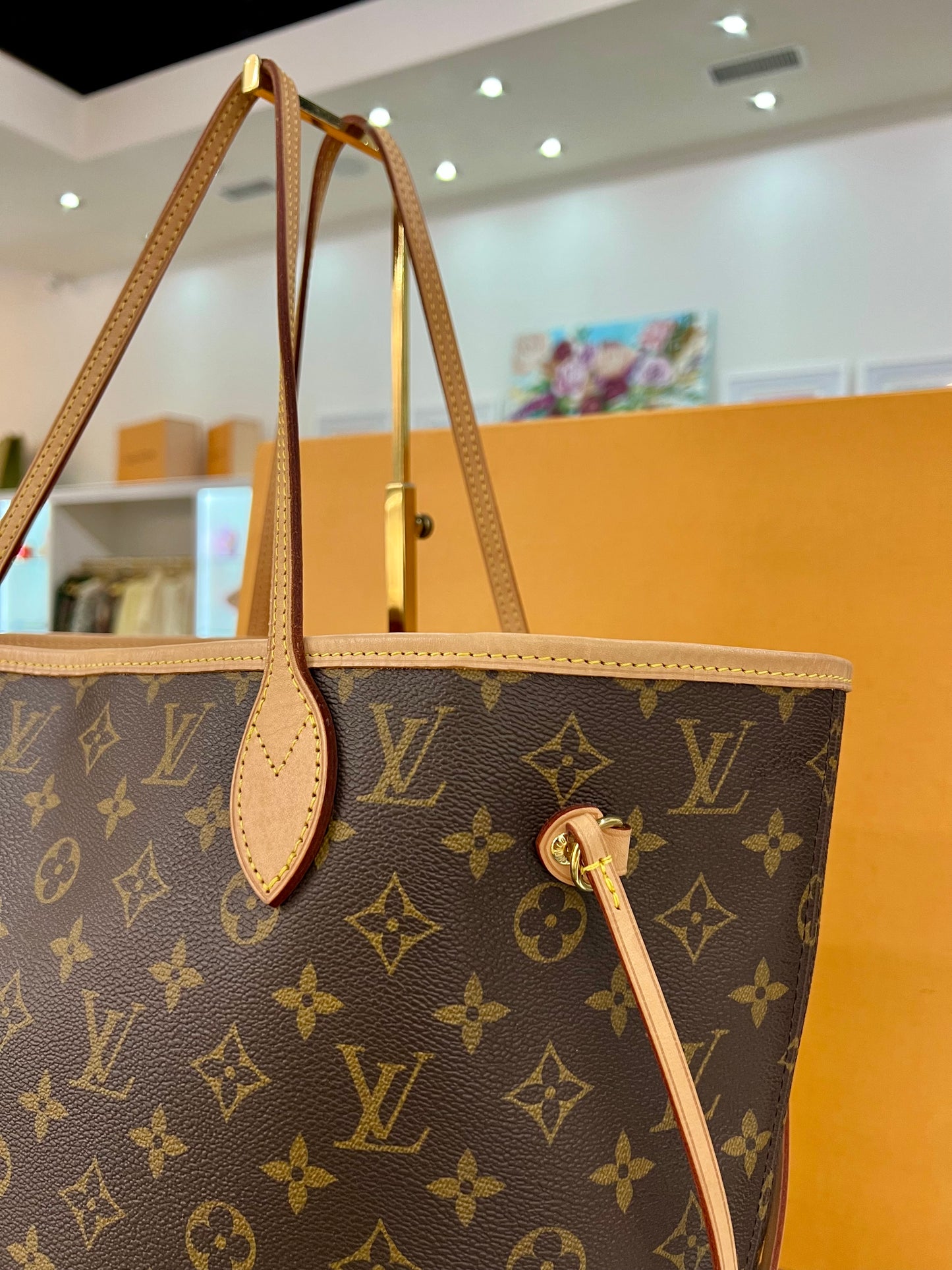 Neverfull MM Monogram/Red