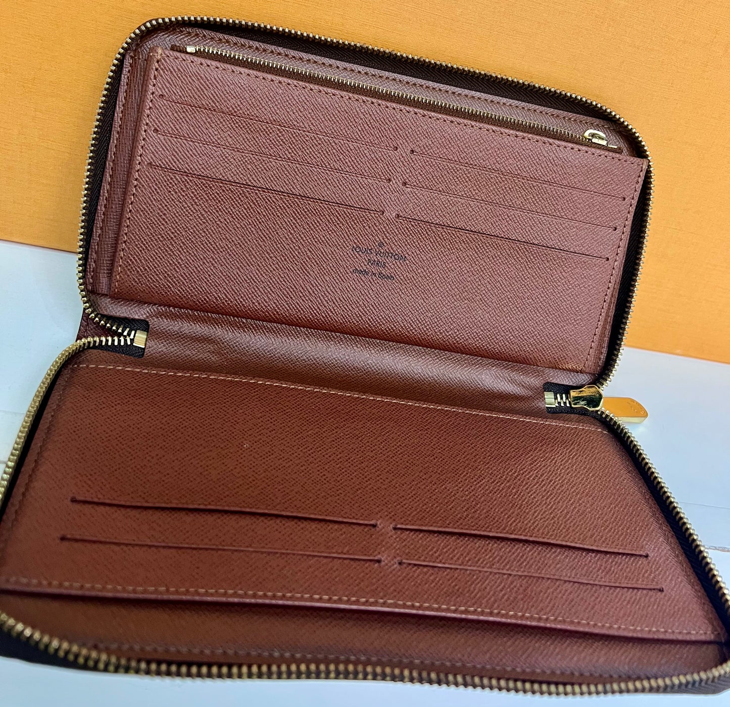 Zippy Organizer Wallet Monogram