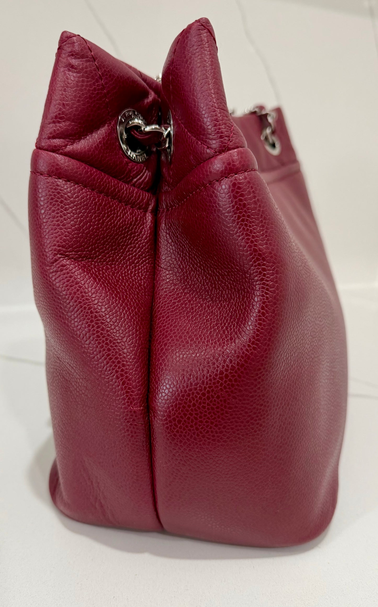 Chanel Timeless CC Tote Red