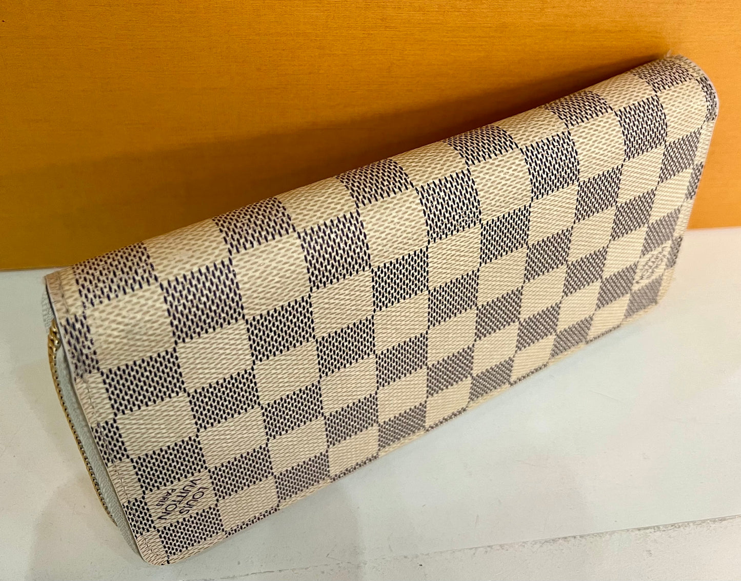 Zippy Wallet Damier Azur