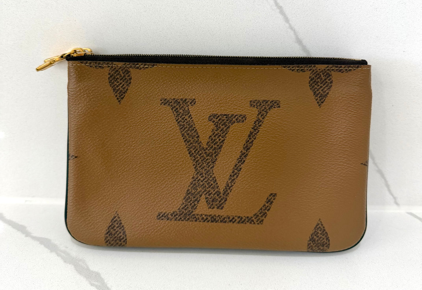 Double Zip Pochette Monogram