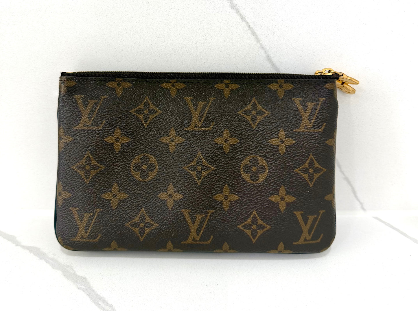 Double Zip Pochette Monogram