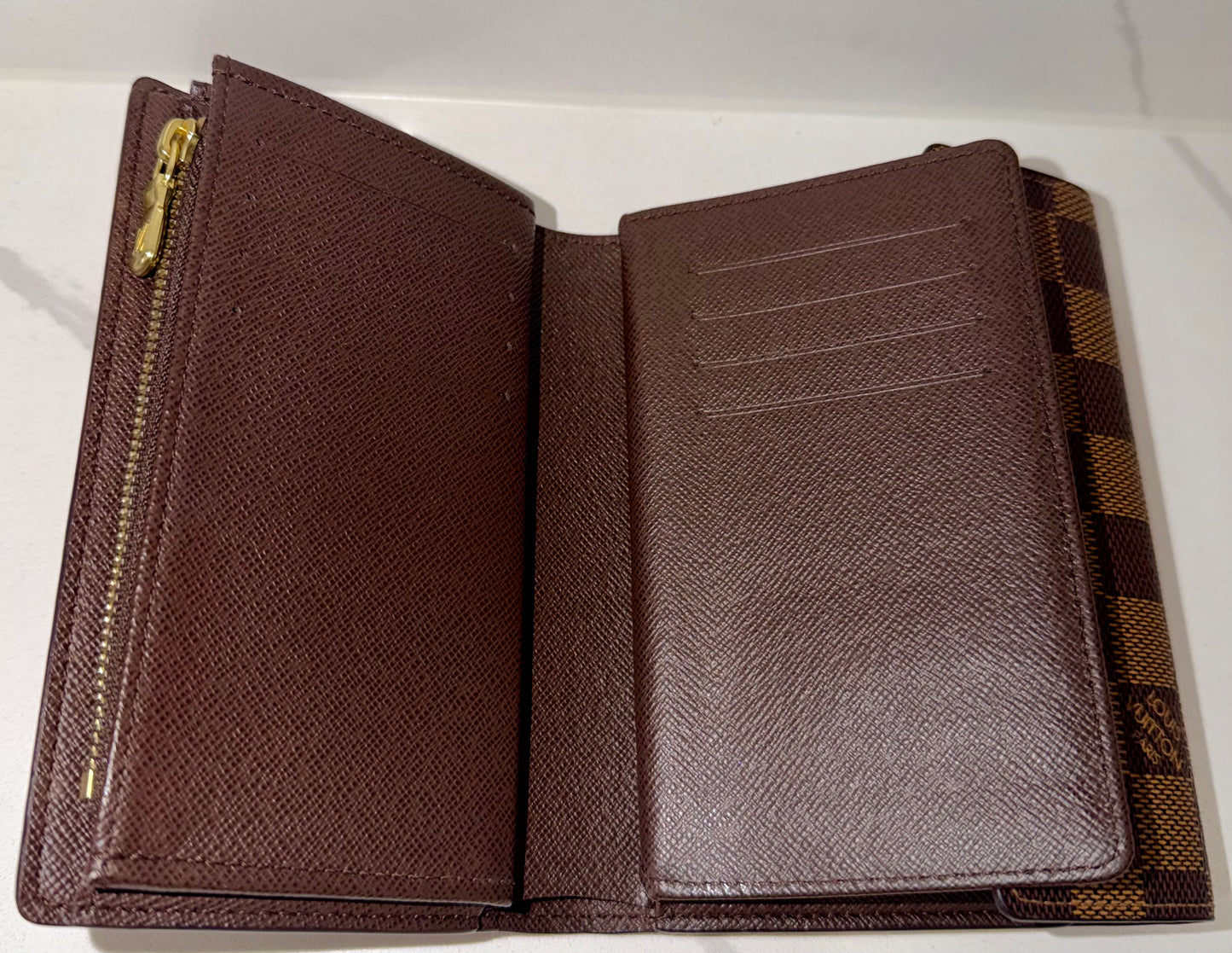 Alexandra Wallet Damier Ebene