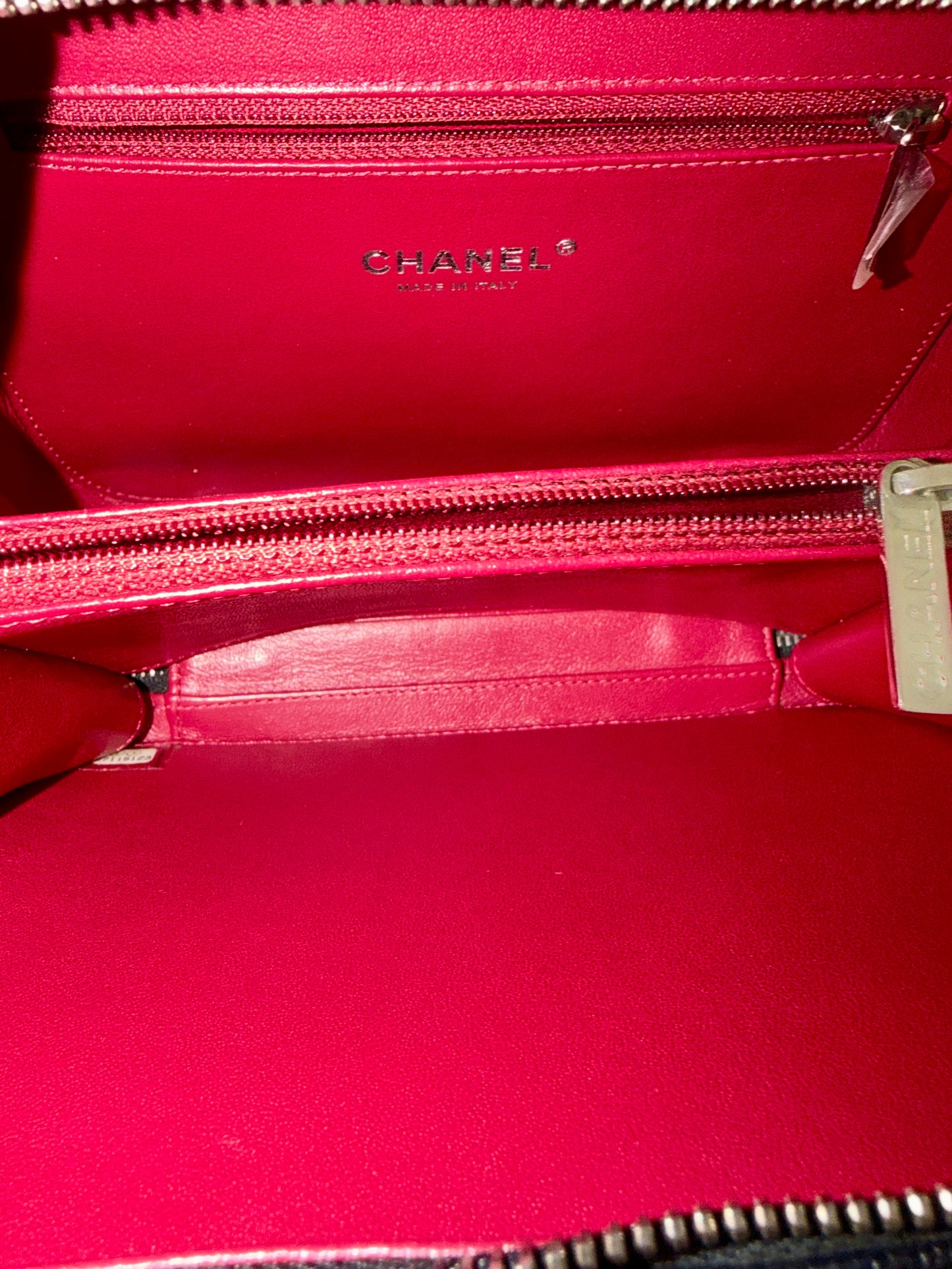 Chanel CC Filigree Vanity Case