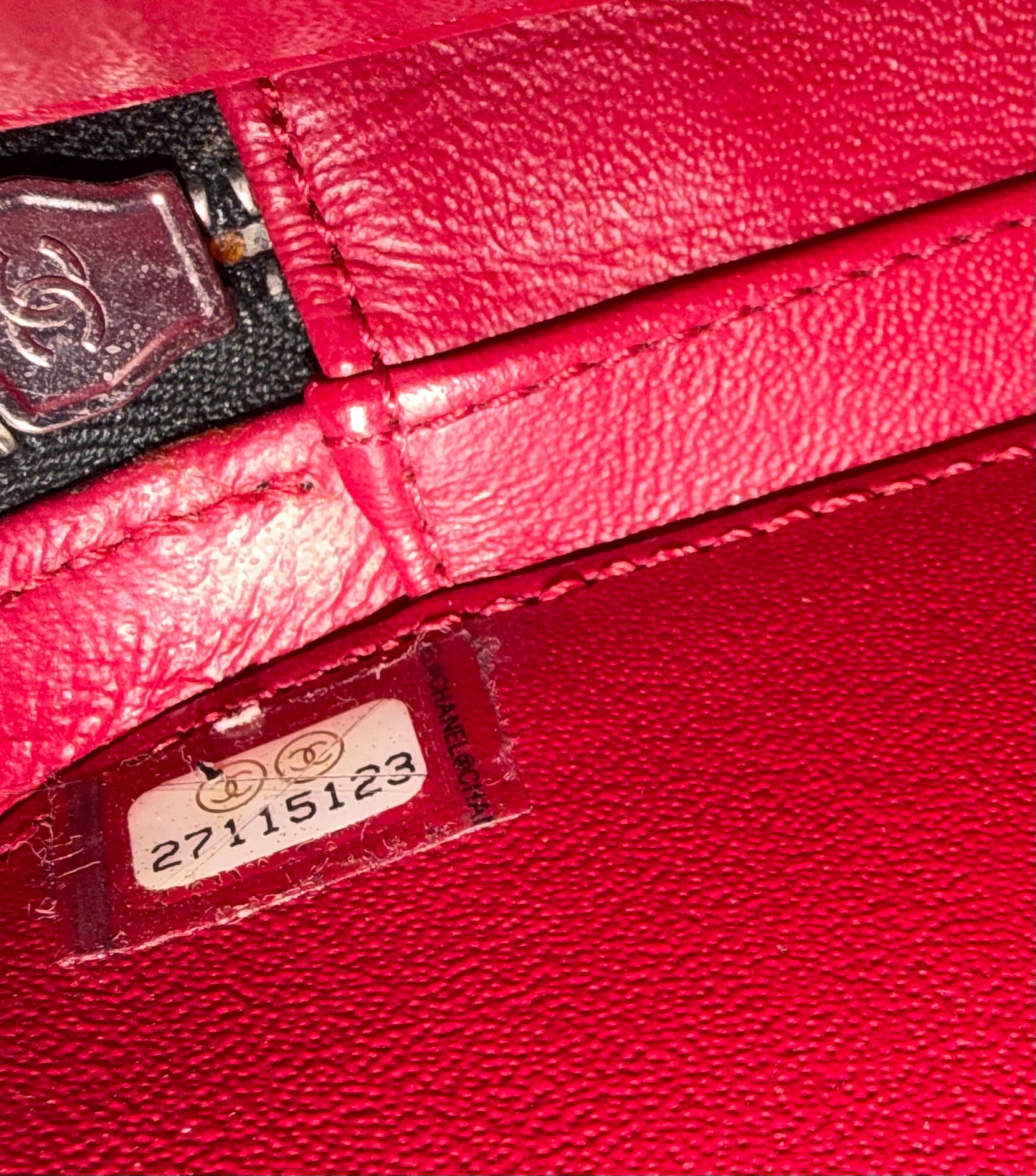 Chanel CC Filigree Vanity Case