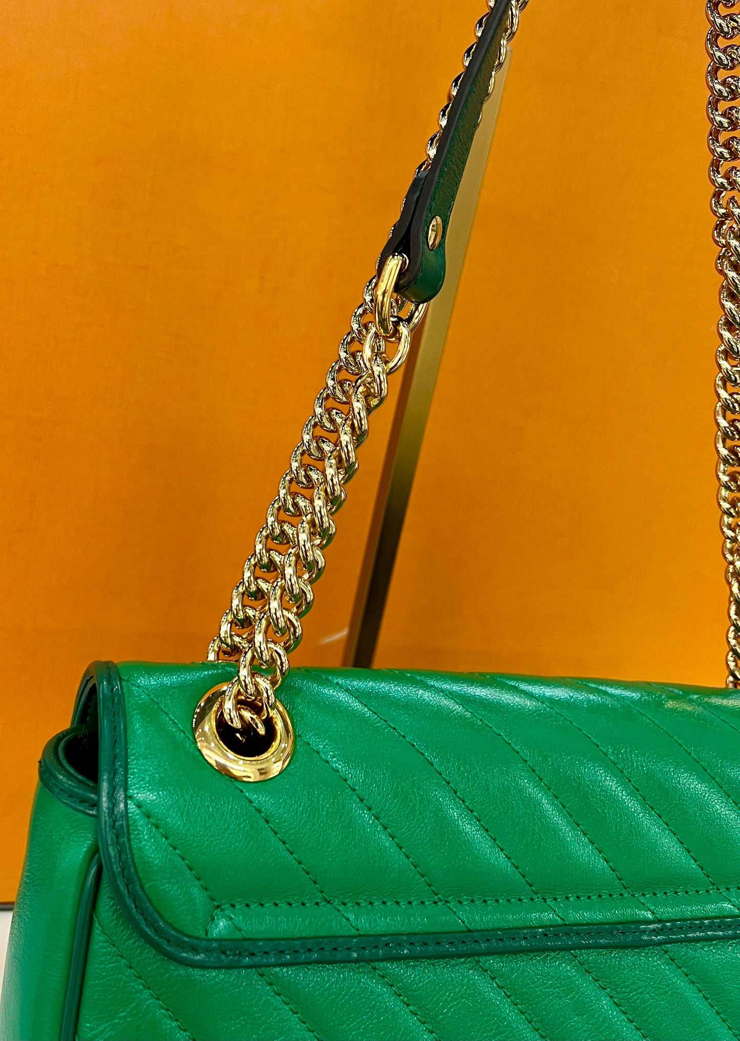 Gucci Azalea Marmont Green Small