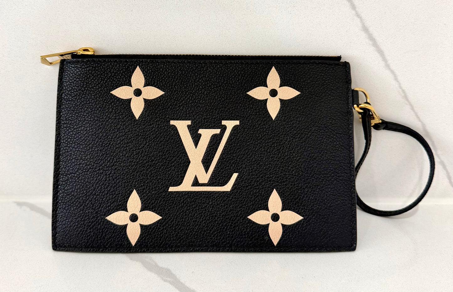 Bi-color Wristlet