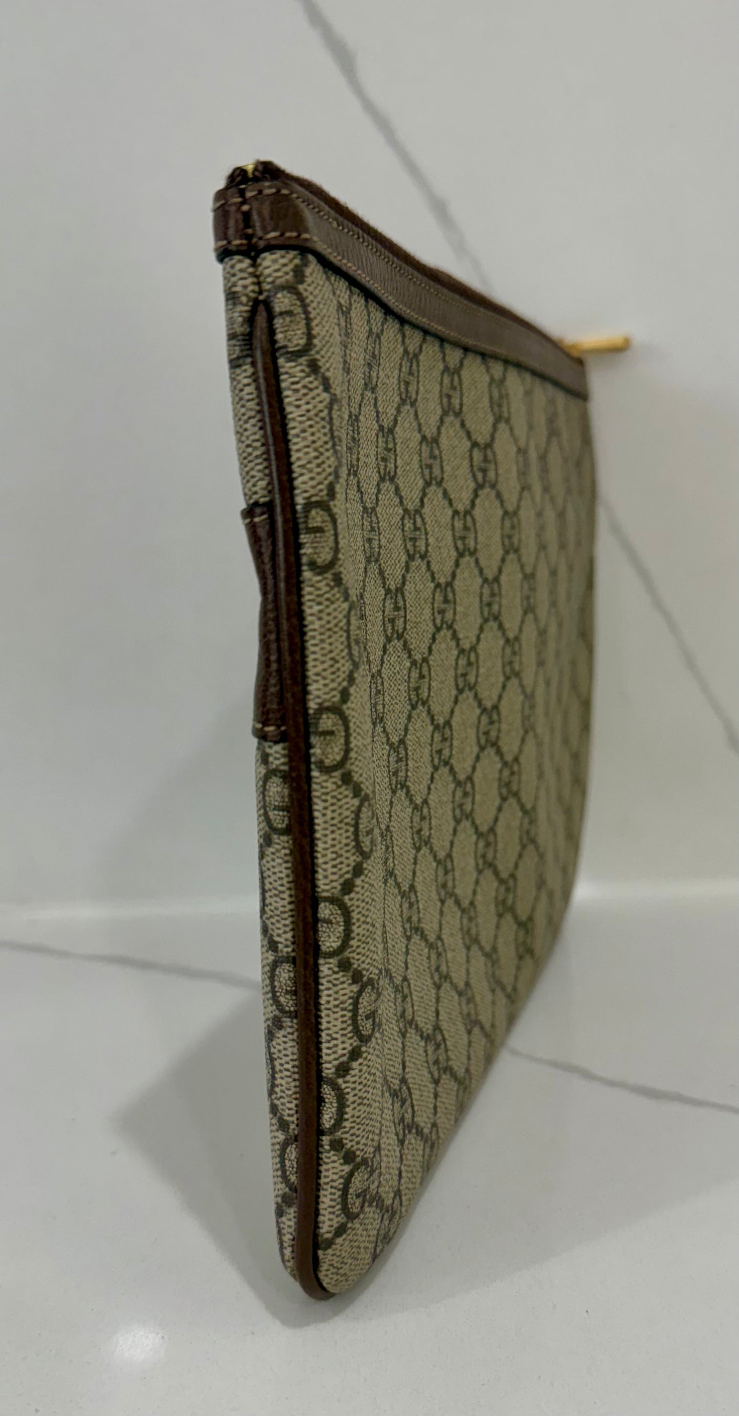 Gucci Ophidia Zip Pouch Clutch
