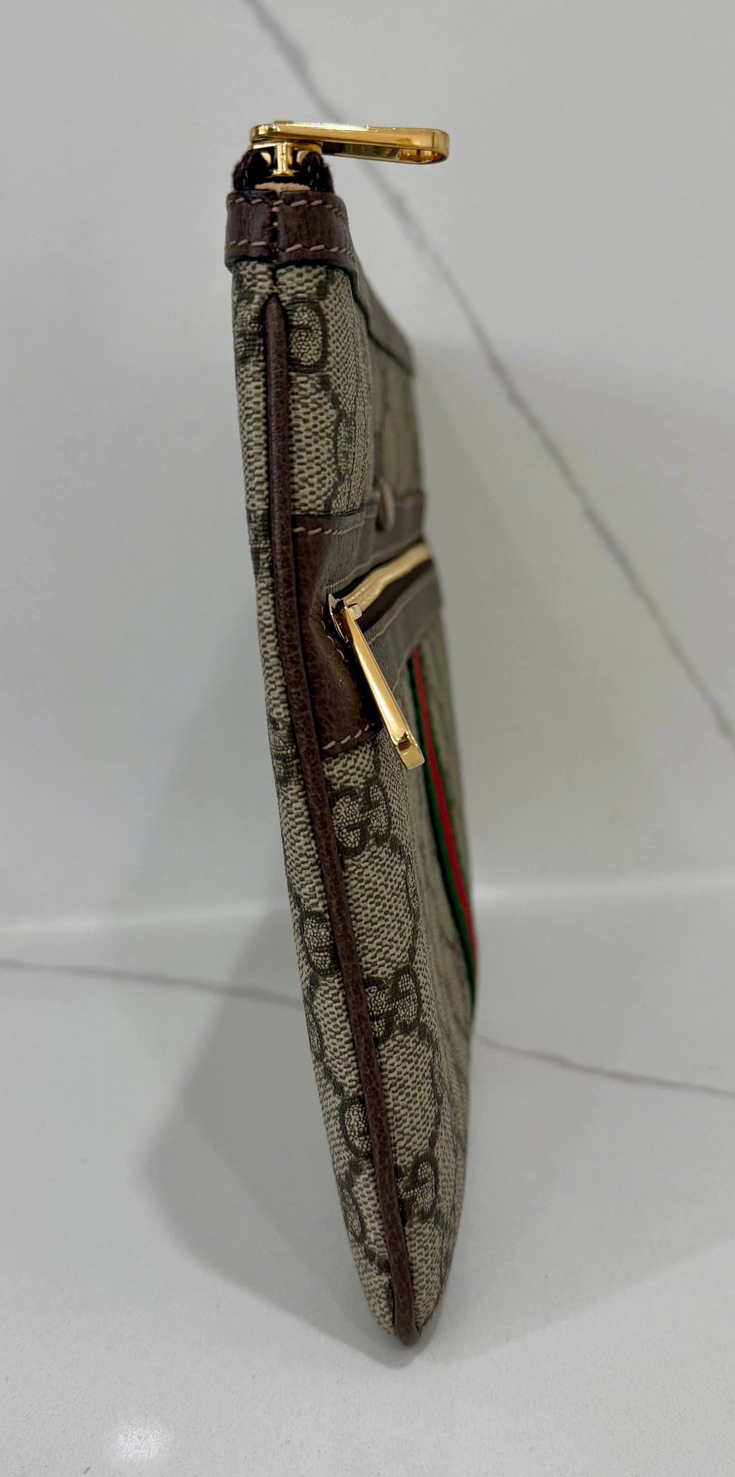 Gucci Ophidia Zip Pouch Clutch
