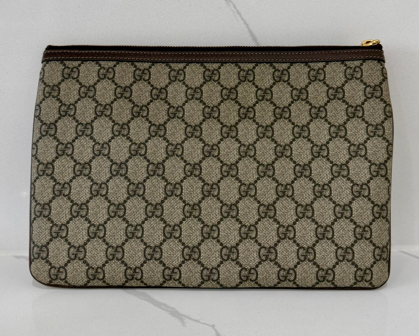 Gucci Ophidia Zip Pouch Clutch